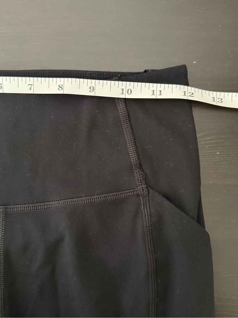 Girlfriend Collective Leggings S Black High Rise Pockets Gym Yoga Workout 4024 - Picture 9 of 11